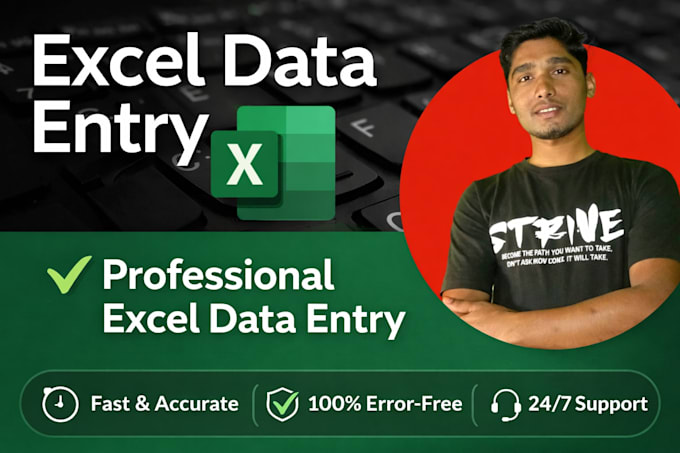 do data entry professionally for you business