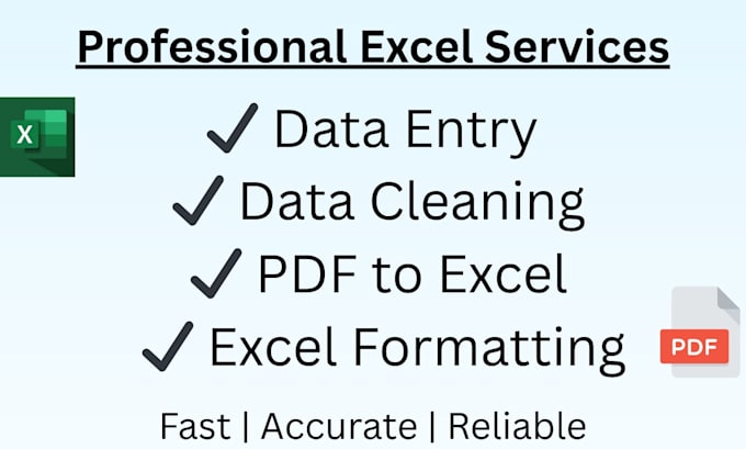 convert PDF to excel manually with high accuracy