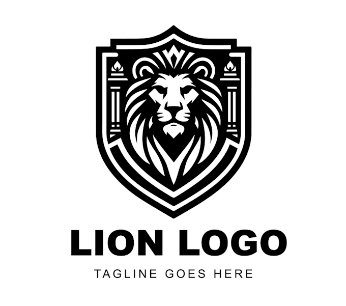 do design good looking lion logo