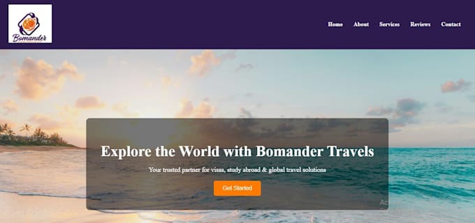 design and develop a modern responsive corporate website