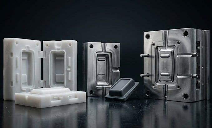 do 3d printable silicone mold slip casting injection mold resin casting stl cad