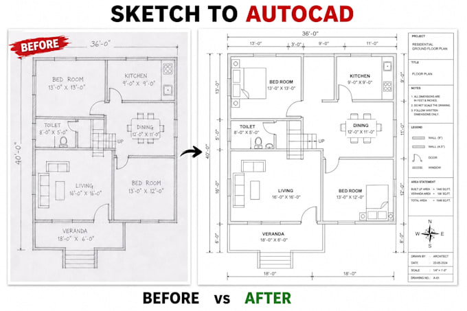 do autocad 2d drafting and convert PDF to cad drawing no ai