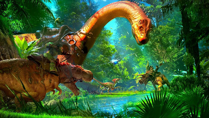 create custom 3d thumbnails for ark survival evolved