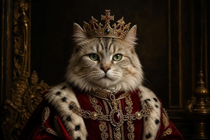 turn your pet into a unique and realistic artwork