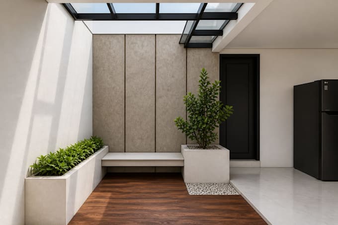 create photorealistic 3d interior rendering