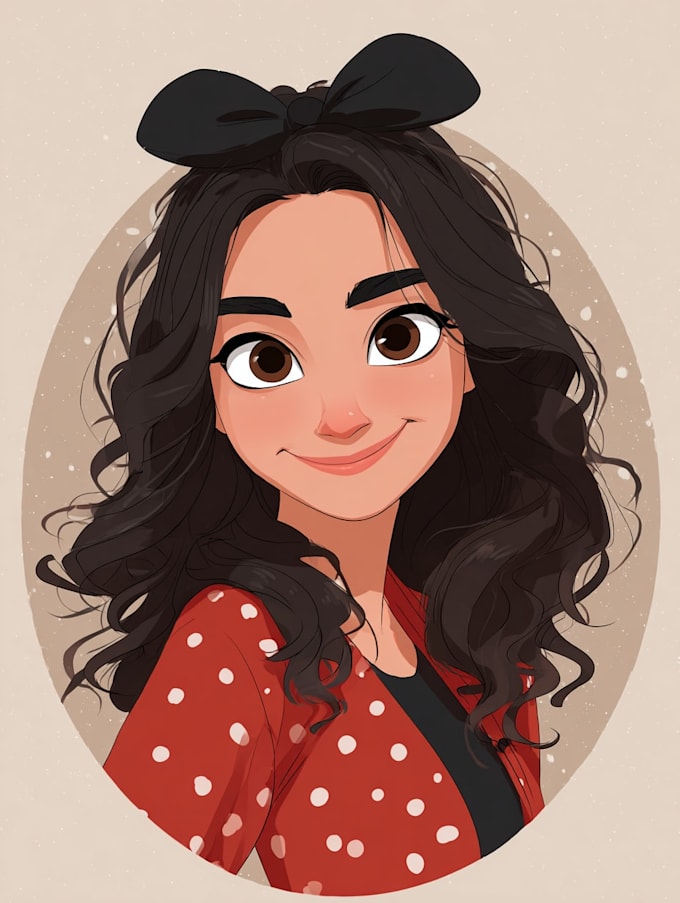 do disney cartoon portrait