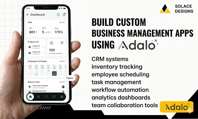 Build adalo mvp mobile app custom adalo crm app using adalo by ...