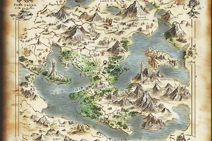 do vector map illustration and event map