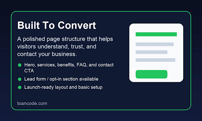 a website for your agency