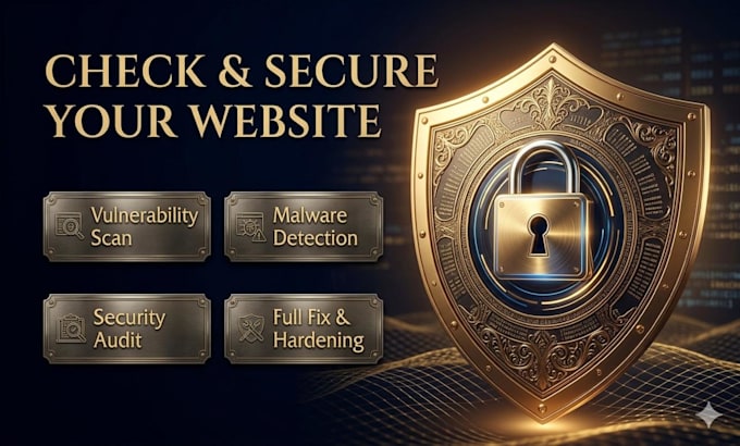 check and secure your website