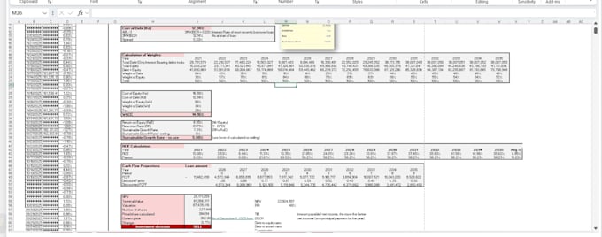build a 3 statement financial model, dcf valuation, and monte carlo simulation