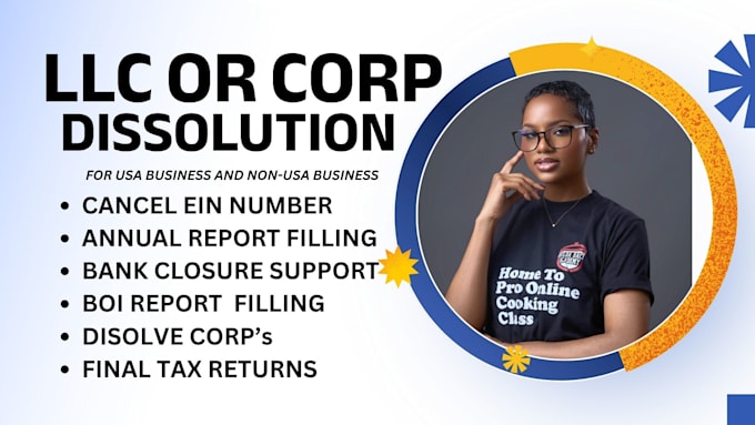 dissolve wyoming llc, delaware llc, US llc, close ein, non resident llc services