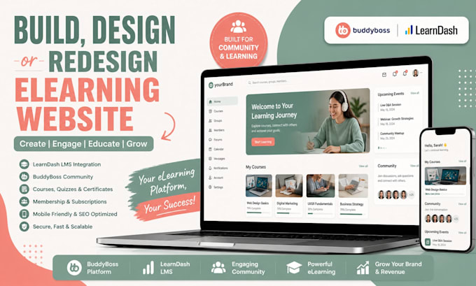 build buddyboss website elearning buddyboss community learndash buddyboss lms