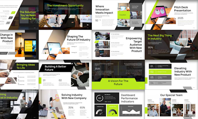 redesign professional business presentation, powerpoint design, google slides
