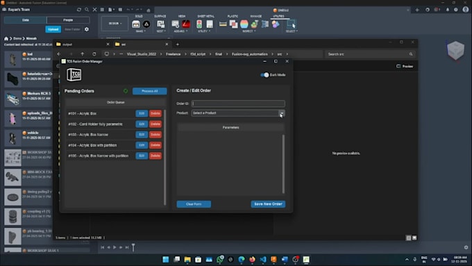 create python bots, scripts,automate jobs, backend