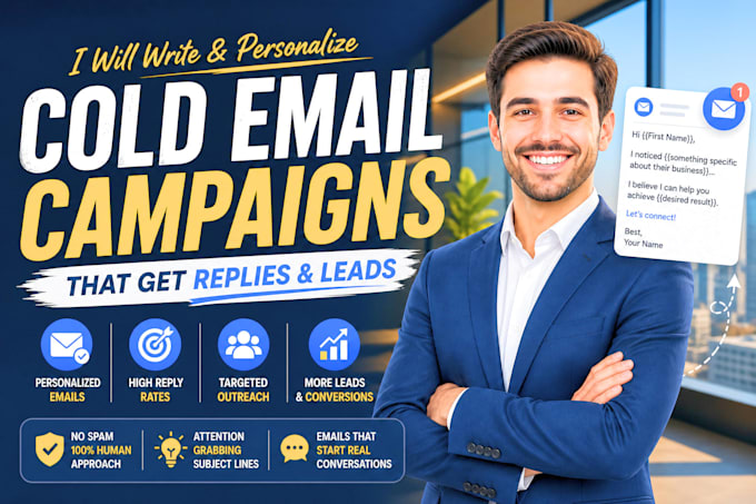 create personalized cold emails that get replies and leads
