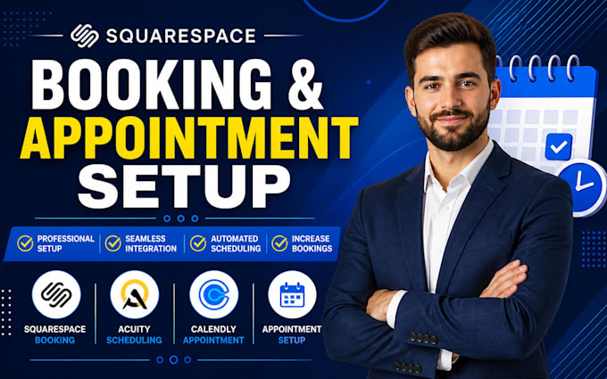 setup squarespace booking calendar acuity scheduling appointment business