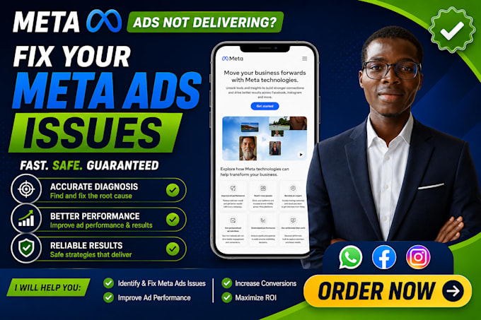 fix your meta ads issue, restricted account and pixel problems