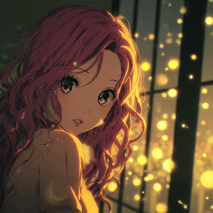 drawing anime artwork illustration with high quality