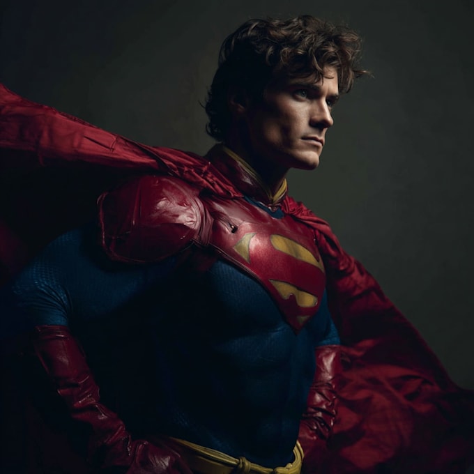 illustrate dynamic superhero comic art