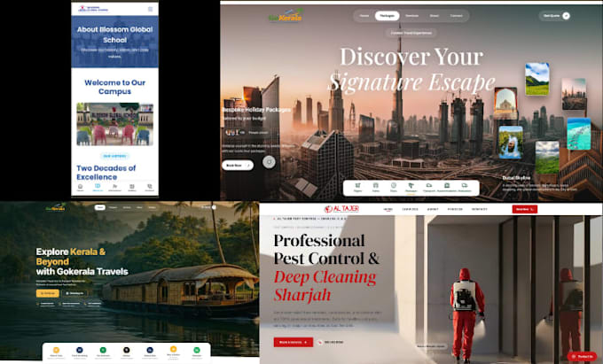 create dynamic websites for any niche to grow your business