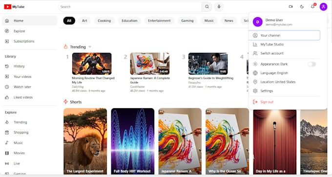 build custom video streaming platform with subscription