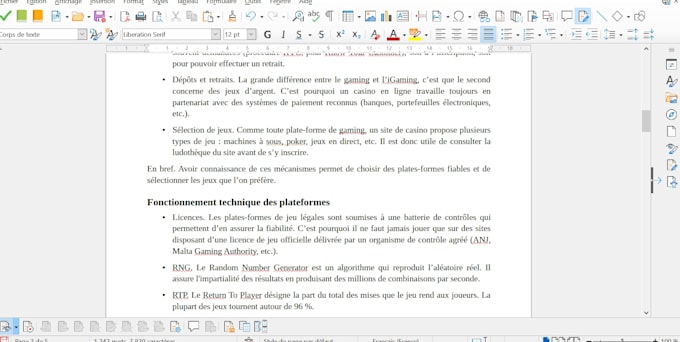 write SEO optimized articles in french for your website
