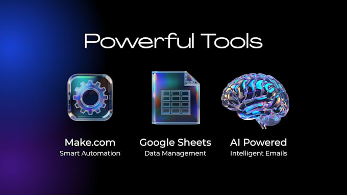 do ai email automation by using make com