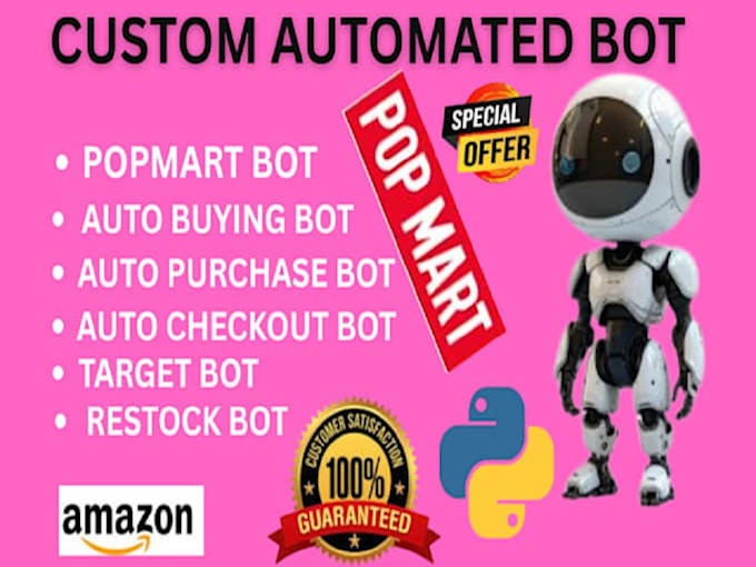 do auto buying bot,  auto checkout bot, auto purchase bot, walmart bot, target