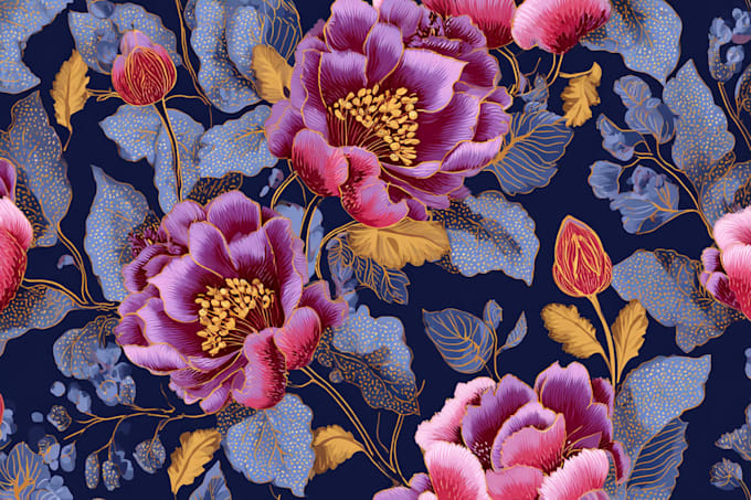 design unique seamless pattern for textile fabric prints