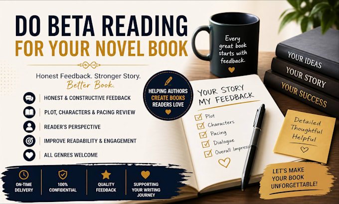 do beta reading for your novel book