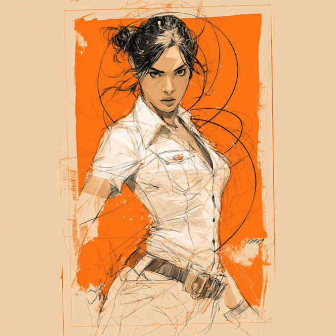 draw  comic book illustration