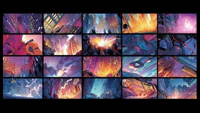 create ai comic book, illustrations any style