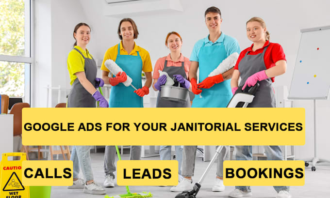 audit, set up google ads for your janitorial services