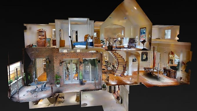 create professional matterport 3d virtual tour for any space