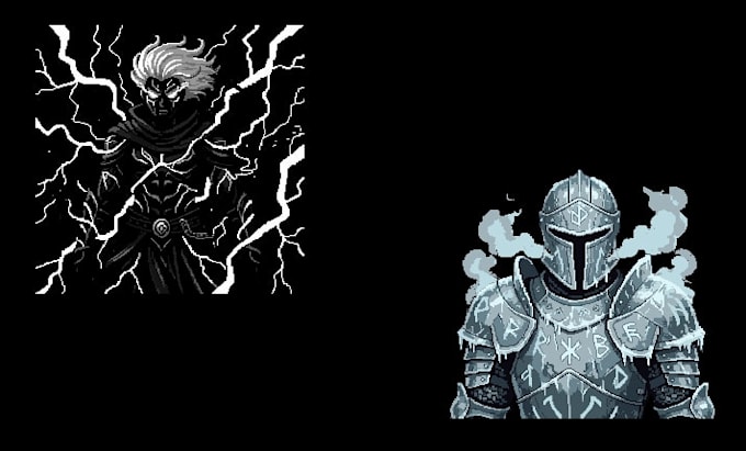 create a custom fantasy pixel art avatar for your profile