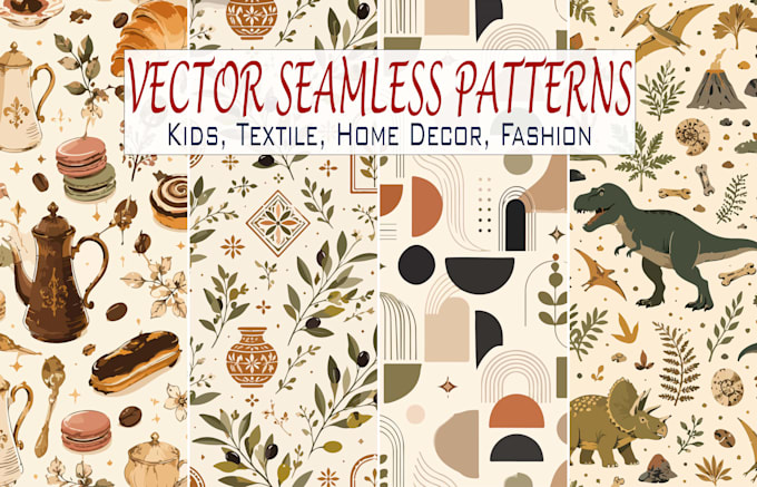 create unique vector pattern design