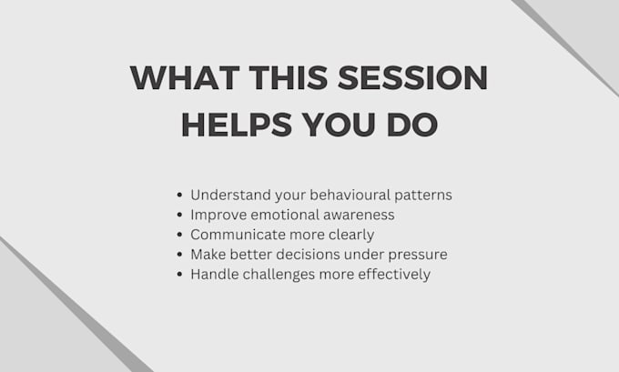 help you develop emotional intelligence and self awareness through coaching