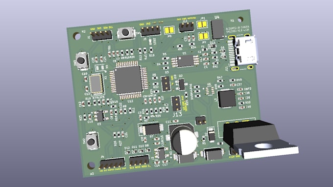 pcb design and firmware development