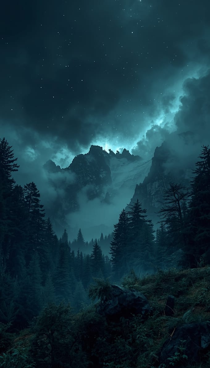 create dark nature aesthetic wallpapers for your phone
