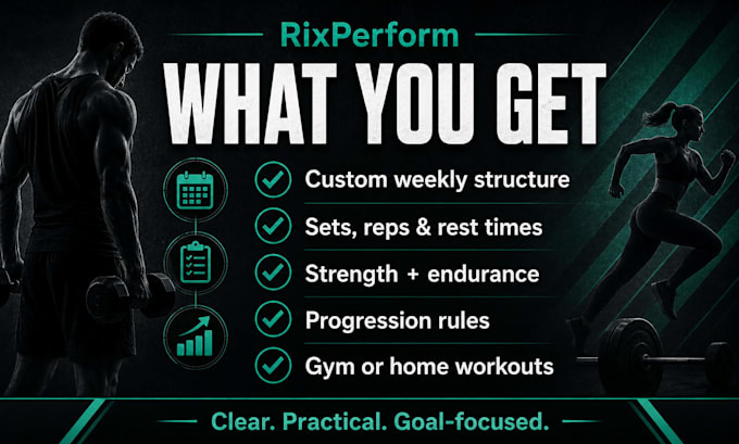 create a custom workout plan for strength and endurance