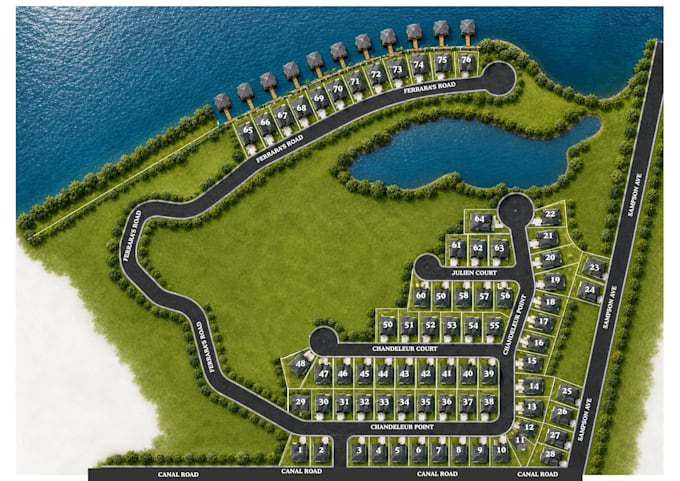 design subdivision layout, site plan, plot layout in 1 day