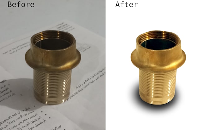 do product photo editing and background removal