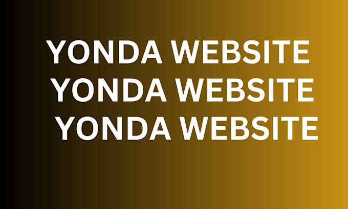 design yonda website within 24 hours