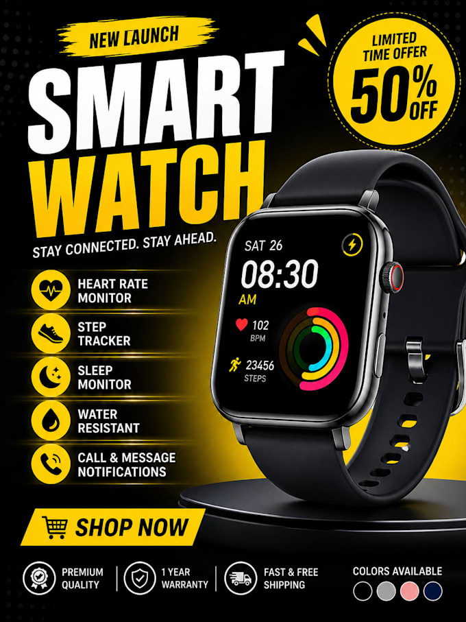 eye catching product ads facebook instagram ads design