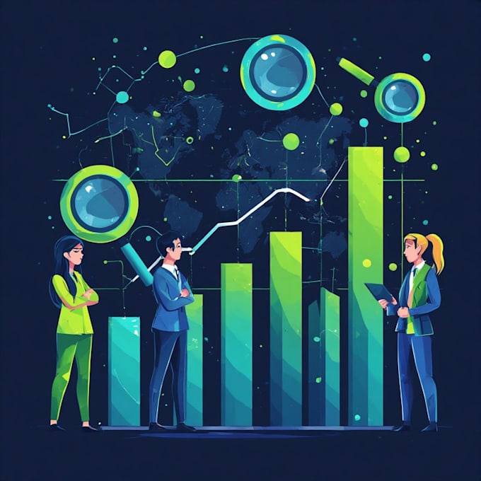 create trendy flat style illustrations for your brand