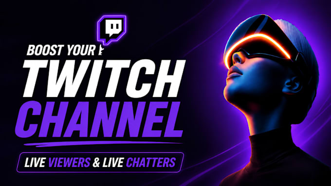 do promotion for your twitch channel to boost your stream