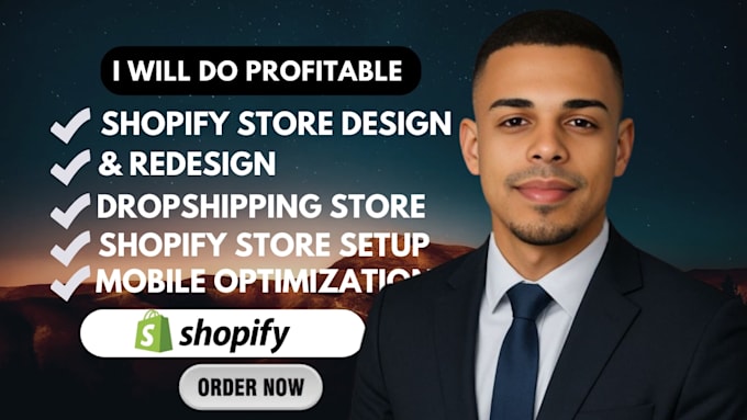 build shopify store design shopify website redesign shopify dropshippping design
