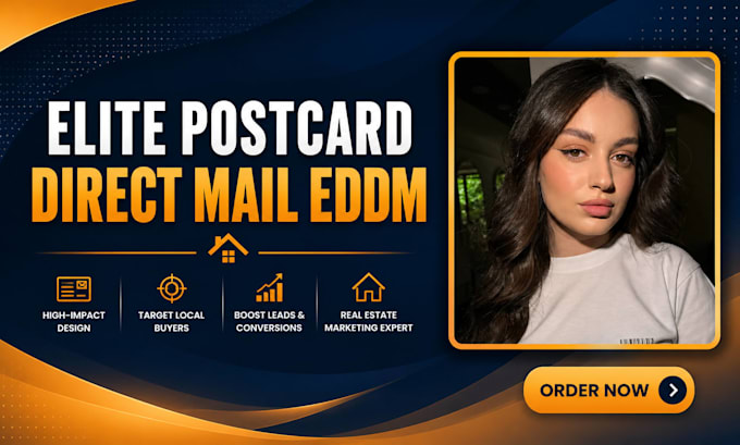 design an awesome postcard, recipe card and direct mail eddm