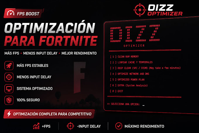 provide professional PC optimization with dizz optimizer